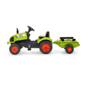 Traktor Claas m/släp Grön Falk